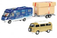 Opel Hypermobil 581 BS Camping-car Schuco 1/18 - Blanc - 1955