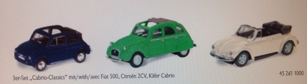 3-Set "Cabrio-Classics"