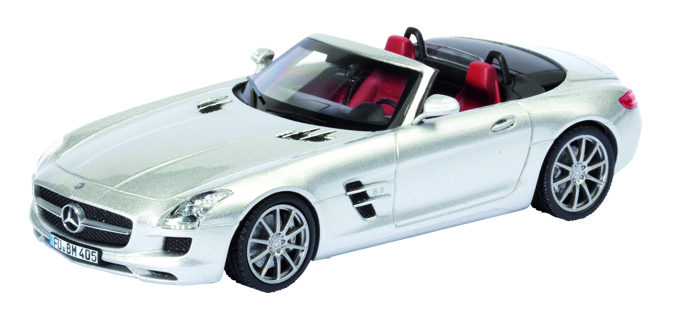 Mercedes-Benz SLS Roadster, silver | up-to-date | Passenger car ...