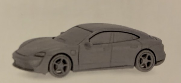Porsche Taycan Turbo S, schwarz