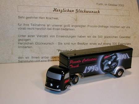 Mercedes-Benz Koffersattelzug Collector Truck