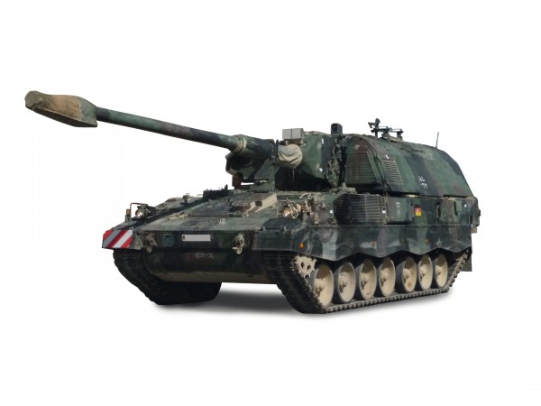 Panzerhaubitze 2000, flecktarn