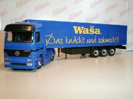 Mercedes-Benz Actros Box Semitrailer Truck 2a/3a Wasa
