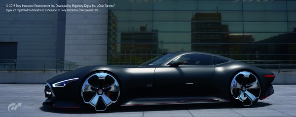 Mercedes-Benz AMG Vision Gran Turismo, matt schwarz