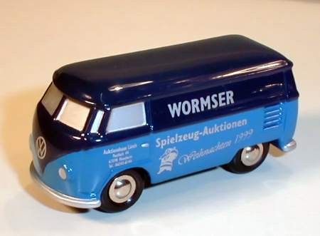 VW T1 box van, auctioneer of Worms