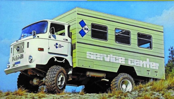 IFA W50 Koffer-LKW „Fortschritt Service“