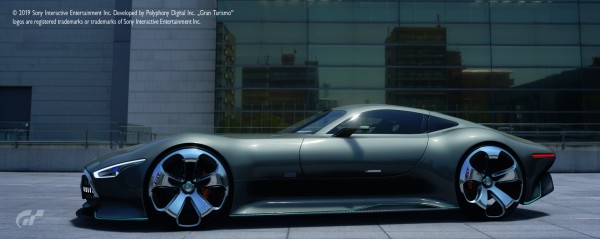 Mercedes-Benz AMG Vision Gran Turismo, dunkelsilber