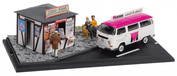 Diorama "Zeitungskiosk"