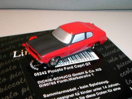 Ford Capri RS - rot, Haube schwarz