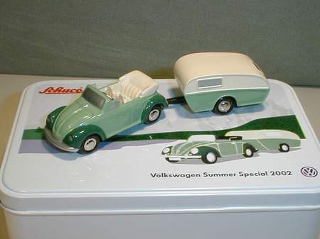 VW Summer Special 2002 - Beetle with caravan