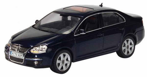 VW Jetta, shadow-blue metallic