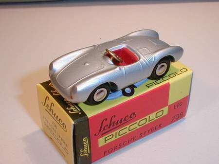 Porsche Spyder, silver