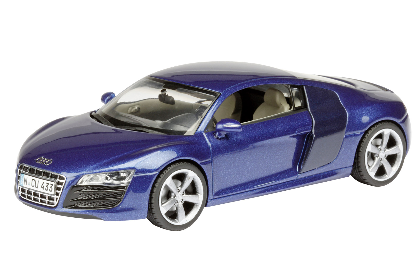 Schuco R8 ミニカー 1/43 シュコー　アウディ　デイトナグレー Schuco R8 ミニカー 1/43 シュコー アウディ デイトナグレー